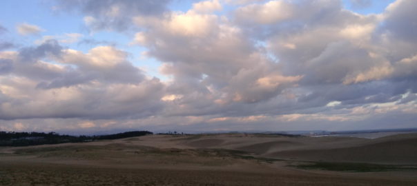 鳥取砂丘の風景