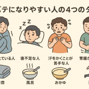 あなたはどのタイプ？夏バテしやすい人の4つの特徴とその対策法